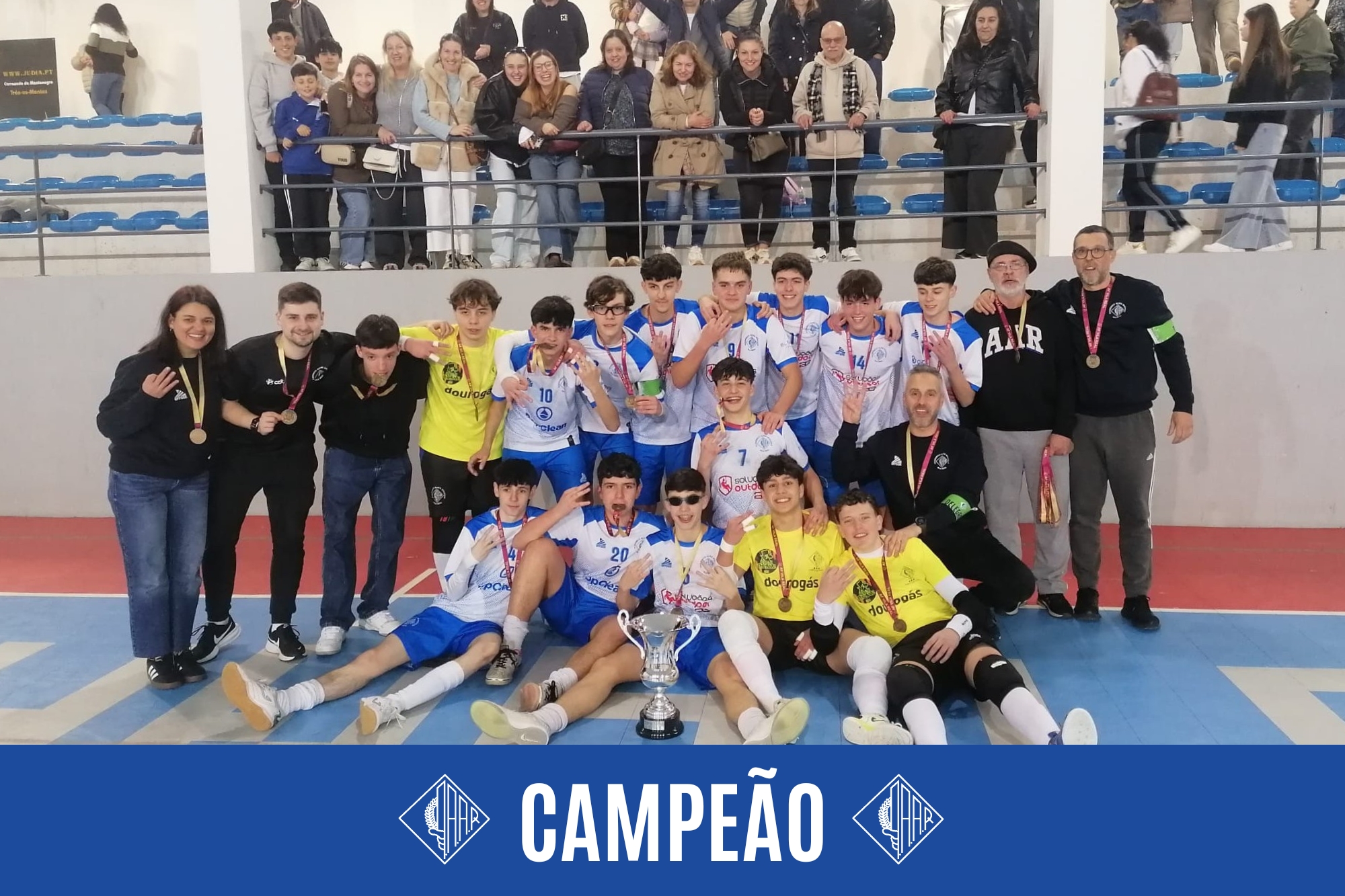 Primeiro Campeão da Época!